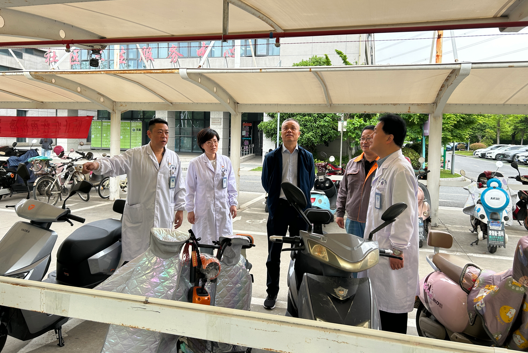 严把“节前关”,绷紧“安全弦”——惠山三院开展“五一”节前安全大检查