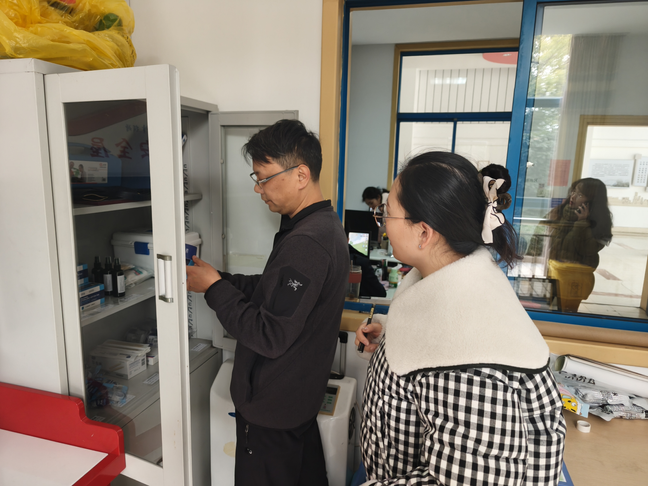 惠山三院开展春季校园卫生专项检查，护航开学季