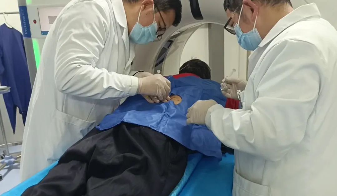 小穿刺 大作为—— 惠山三院呼吸内科开展CT引导下行经皮肺穿刺活检术