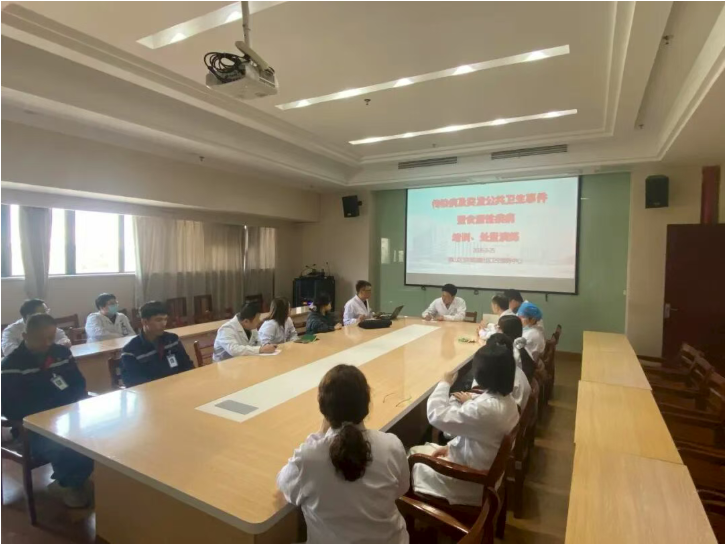 守护“食”刻安全——惠山三院开展突发公共卫生事件暨食源性疾病应急处置演练